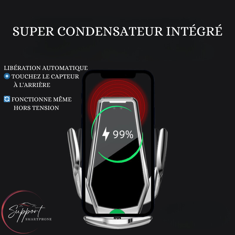 Support Telephone Voiture Mercedes Classe B - Charge Induction