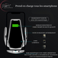 Support Téléphone Fiat Doblo - Charge Induction